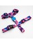 Lindo Dogs Pink Dream H Tipi Köpek Göğüs Tasması Mavi/Pembe Beden 1