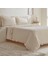Pure Ruffle %100 Pamuk King Size Nevresim Takımı Ekru 2