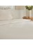 Pure Ruffle %100 Pamuk King Size Nevresim Takımı Ekru 5