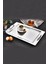 Paslanmaz Çelik Çay Kahve Tepsisi 42X28 Cm, Şık ve Kullanışlı Tasarım 1