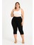 Kadın Büyük Beden Likralı Kapri Tayt ( 3XL - 4XL - 5XL ) 7