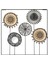 Deco Etnik Metal Tablo - Siyah / Kahverengi - 45 cm 1