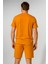 Tommy Şortlu Takım Clasic Düz Turuncu 3