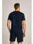 Tommy Şortlu Takım Clasic Düz Navy Blue 3