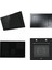 Maris Black Dörtlü Siyah Ankastre Set (FNO 905 BK + FMA 804 I F BK + FMA 86 H BK + FMW 250 CR2 G BK) 1