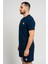 Monc Şortlu Takım Clasic Düz Navy Blue 2