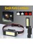 3 LED Kafa Feneri Kafa Lambası 10W Uzun Menzil USB Şarjlı Ledli Işık Su Geçirmez Kamp El Feneri 1