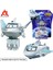 Süper Kanatlar Mini Yenı Jett 2 Inç 3 Adımda Uçakya Robot Dönüşümü Deformasyon Aksiyon Figürleri 2 Modu Dönüştürücü Çocuk Oyuncak (Yurt Dışından) 1
