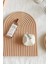 Bohem Oval Bambu Sunum Tepsisi, Kahverengi, 32 cm 4