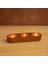3'lü Modern Tealight Mumluk – El Yapımı Dekoratif Taş Tozu Mumluk Tepsi + 3 Adet Hediye Mum 2