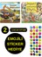 Emojili Sticker Hediye - Okul Öncesi Resimli Kitaplar - Inşaat Makineleri - Inşaat Sahasında Bir 1