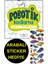 Arabalı Sticker Hediye - Okul Öncesi Resimli Kitaplar - 3 , 4 Yaş Robotik Kodlama Etkinliklerim 1