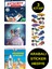 Arabalı Sticker Hediyeli - Okul Öncesi Resimli Kitaplar - Astronot Serisi 1