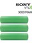 Vtc6 18650 3.7V 3000 Mah Li-Ion 3'lü Şarjlı Pil 3