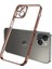 Ally Fashion Series iPhone 13 6.1inç Kılıf Renkli Kenar Lazer Çerçeveli Silikon KILIF-(1903) 2