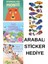 Arabalı Sticker Hediyeli - Okul Öncesi Resimli Kitaplar Masal - Monti - Anneciğim - Miniğim 1