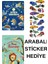 Arabalı Sticker Hediyeli - Okul Öncesi Resimli Kitaplar Masal - Uyku Zamanı - Yeni Yavrular 1