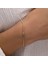 Göz Boncuk Minimal Altın Bileklik 1