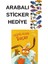 Arabalı Sticker Hediyeli - Okul Öncesi Resimli Kitaplar Masal - Geçmiş Olsun Tarçın 1