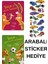 Arabalı Sticker Hediyeli - Okul Öncesi Resimli Kitaplar Masal - Tarçın ve Büyük Tartışma - Futbol 1