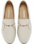 Kadın Krem Deri Maskülen Loafer 25SFD350618 7