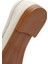 Kadın Krem Deri Maskülen Loafer 25SFD350618 9
