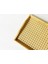 Kahverengi Rattan ve Bambu Tepsi 33X22CM, Şık ve Doğal Dekoratif Ürün 2