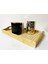 Kahverengi Rattan ve Bambu Tepsi 33X22CM, Şık ve Doğal Dekoratif Ürün 5