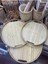 Bambu 3'lü Tepsi Seti, 30-38 Cm, Kahverengi, Ince Kenar, Şık ve Kullanışlı 3