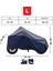 CT-B101L Motosiklet Branda Su Geçirmez 4 Mevsim Koruma Yıkanabilir Kalın Kumaş L Gri/Lacivert 1