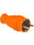 1X16A Kauçuk Düz Fiş 1