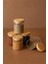 12'li Borosilikat Cam Baharatlık Seti - Sızdırmaz Silikonlu Bambu Kapak - 300 ml (X12) 3