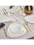Fine Pearl Tristan 62 Parça 12 Kişilik Yemek Takımı Gold 1