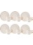 Elegant 6 Kişilik Kahve Fincan Takımı 80 ml 1