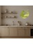 Yarım Kırmızı Biber Desenli Dekoratif Altın Aynalı Tablo - LORCE7984-8881 3