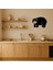 Doğal Ayı Figürlü Mdf Dekoratif Tablo - LORCE6558-4379 2