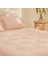 Fierra %100 Pamuk Çift Kişilik Nevresim Takımı Pudra 3