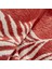 Leaf Tek Kişilik Pamuklu Battaniye Terracota 6