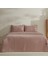 Elie Çift Kişilik Yatak Örtüsü Seti Pudra 1