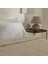 White Collection Delisa %100 Pamuk Keten Çift Kişilik Pike Takımı Krem 4