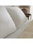 White Collection Delisa %100 Pamuk Keten Çift Kişilik Pike Takımı Krem 8