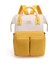 Şık ve Basit Bir Bebek Bezi Sırt Çantası, Çok Fonksiyonlu Bir Seyahat Hamile Bebek Sırt Çantası, Büyük Kapasiteli Su Geçirmez Torba Renk: Sarı (Yurt Dışından) 1