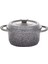 T-T Cast Alu Granitium 20 Cm Derin Tencere 1