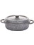 T-T Cast Alu Granitium 24 Cm Kısa Tencere 1