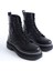 Karma Özel Tasarım Kışlık Siyah Kalın Tabanlı Kadın Bot 4