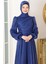 Bahar Tesettür Abiye Lacivert 2