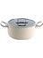 Colombus Crystal Metal Kulp Cam Kapak Derin Tencere - 24 Cm 2