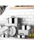 Studio Prestige 20 Parça Cam Kapak İdeal Çelik Çeyiz Seti 4