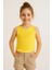 Pure Dots Kız Çocuk Fitilli Yazlık Sarı Body Bluz 1