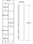 Oscer Geniş Kitaplık 10 Raflı 180CM Beyaz Osc1-W 5